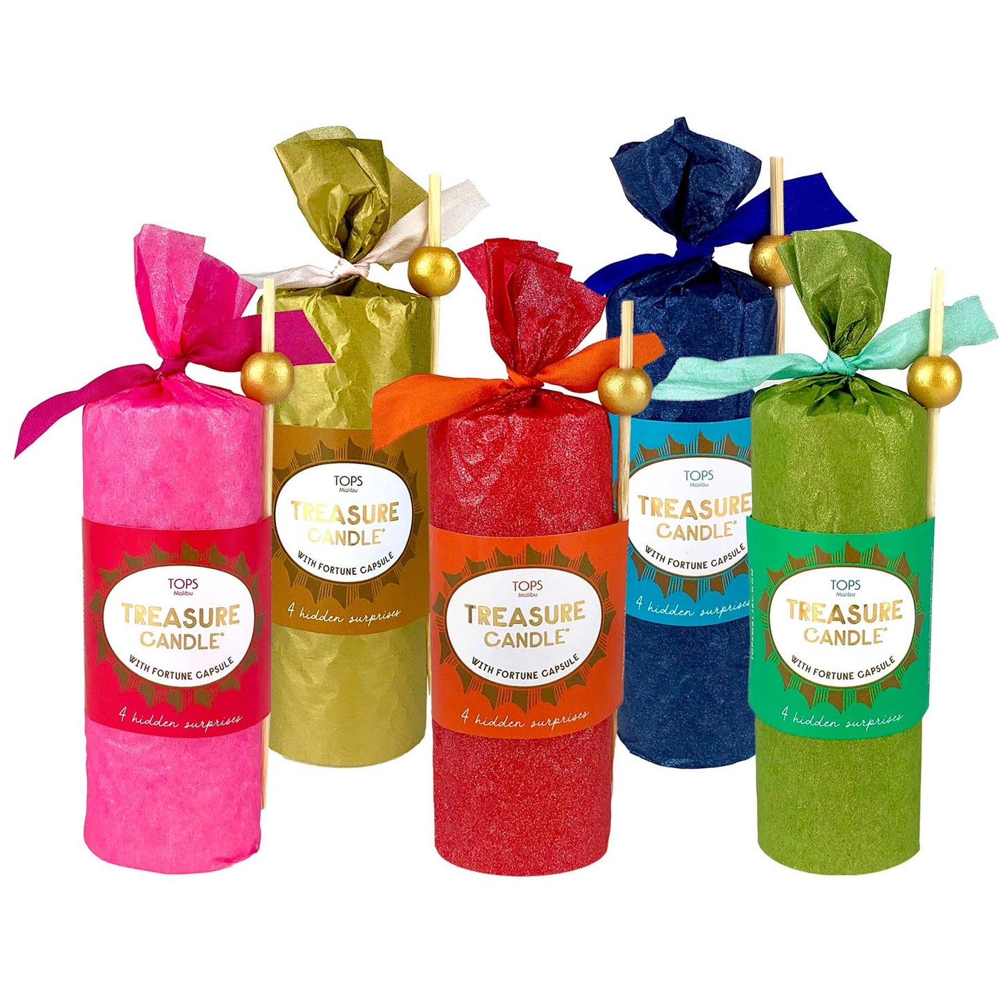 Beeswax 4" Treasure Candle® - Assorted Colors