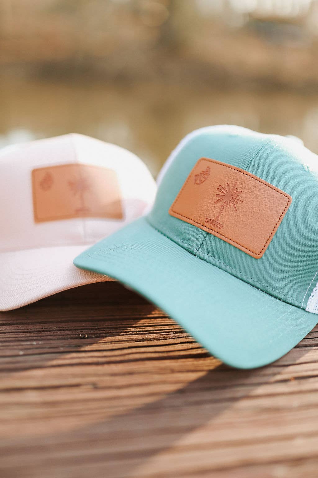 Classic Badge Palmetto Tree Trucker Hat