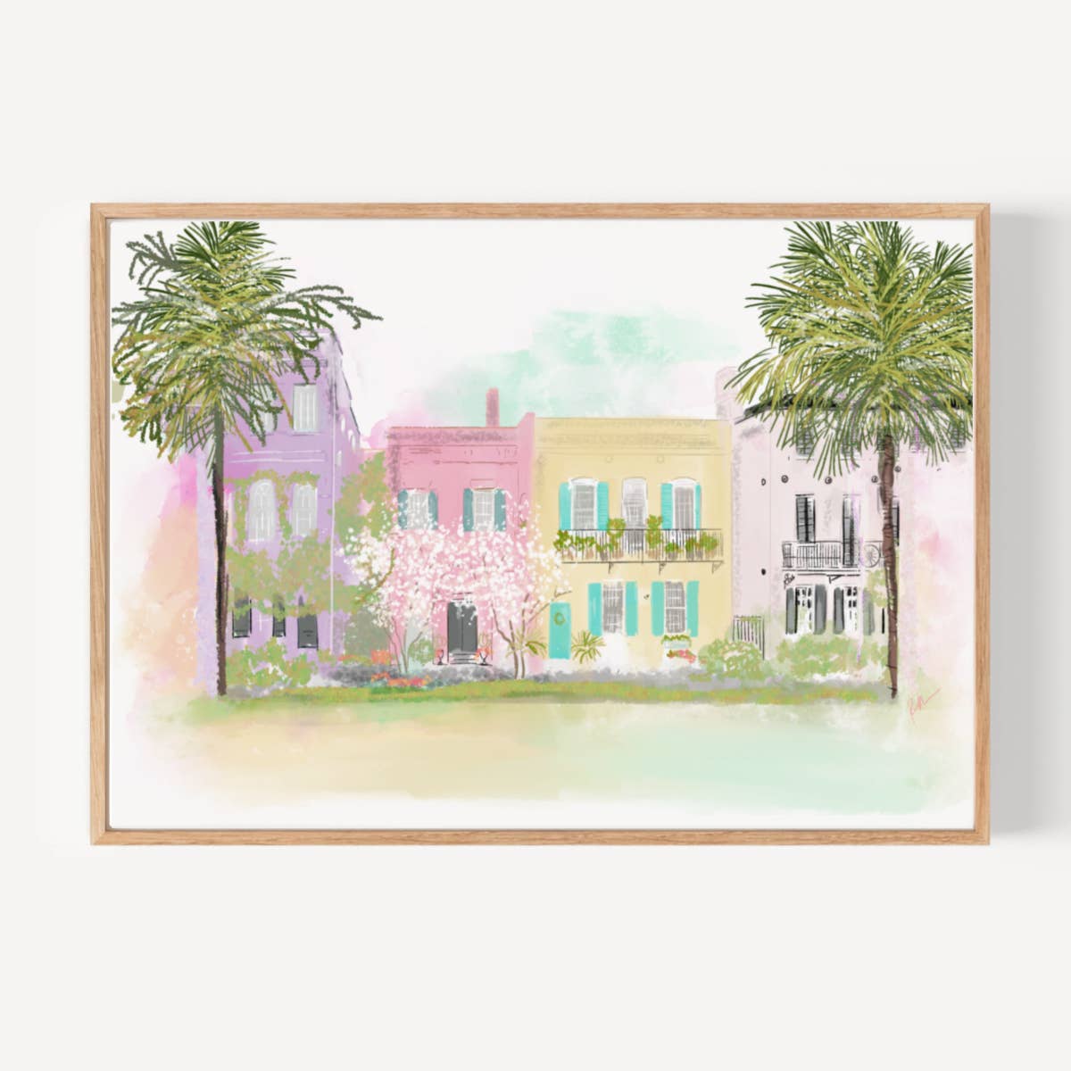 RAINBOW ROW - Art Print