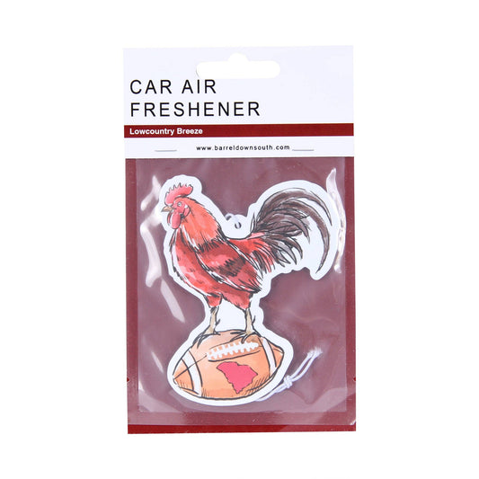 Rooster SC State Shape Air Freshener - Lowcountry Breeze