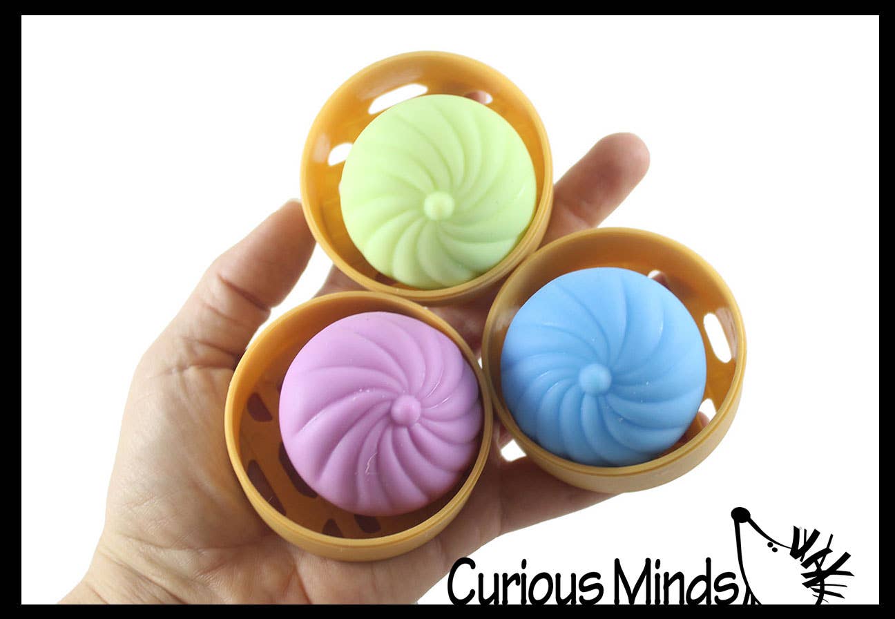 1 Doh Dumpling Dim Sum Ball -  Soft Doh Stress Fidget