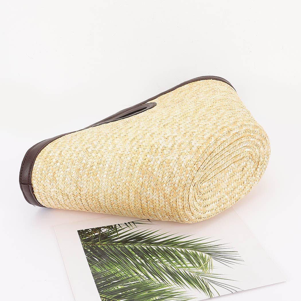 Straw Beach Bag
