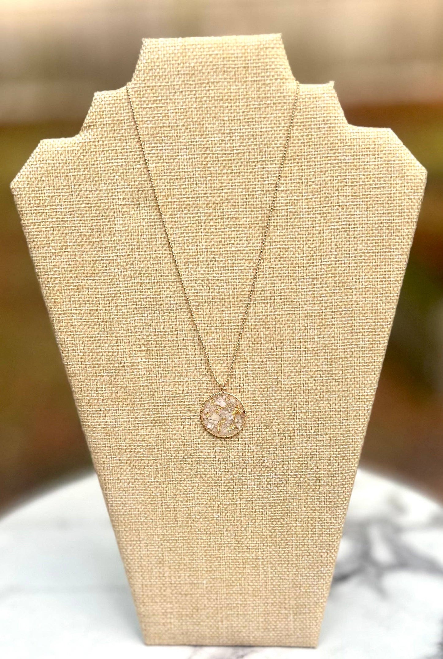 Camille Crushed Shell Necklace
