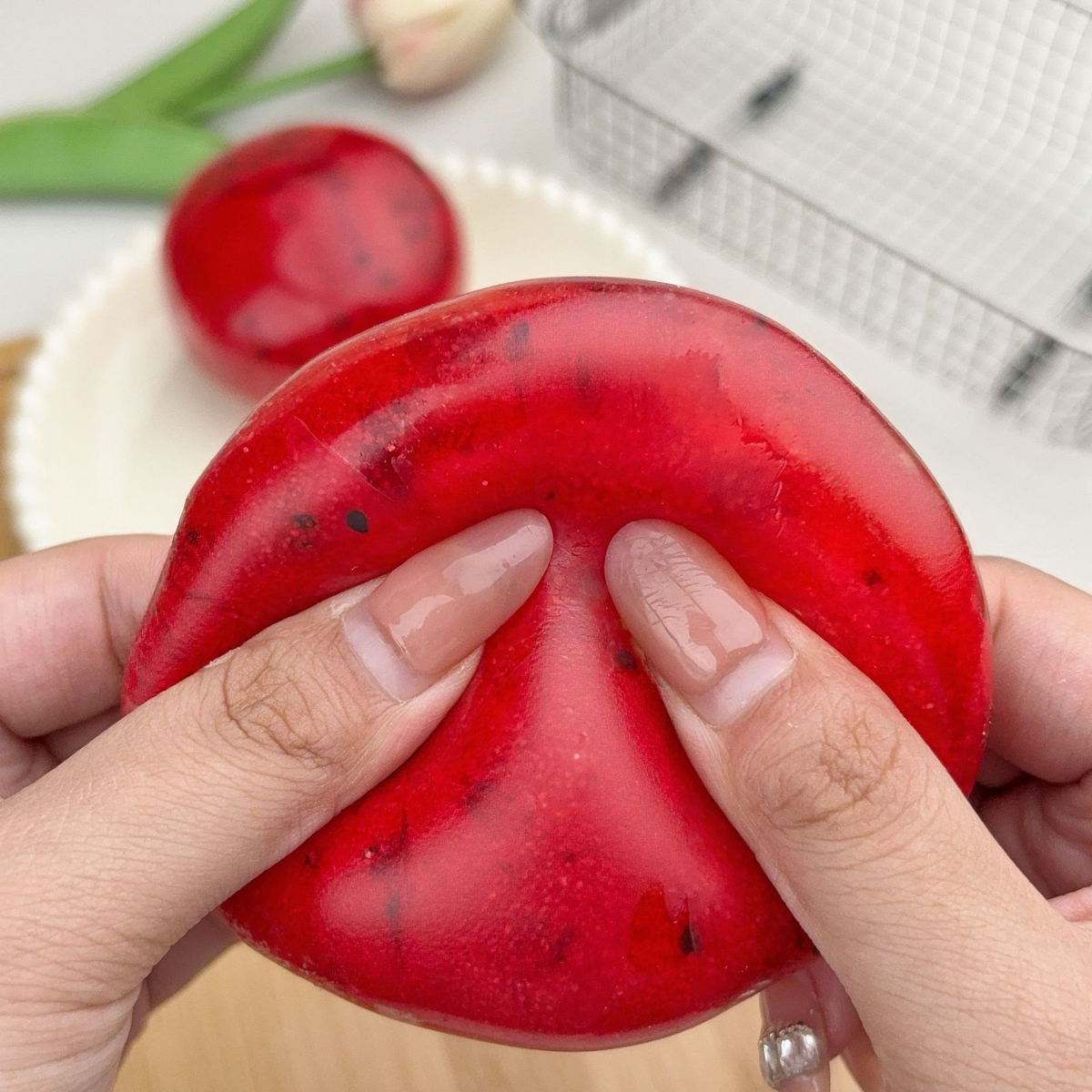 Watermelon Smoothie Squishy Ball Stress Relief Fidget Toy