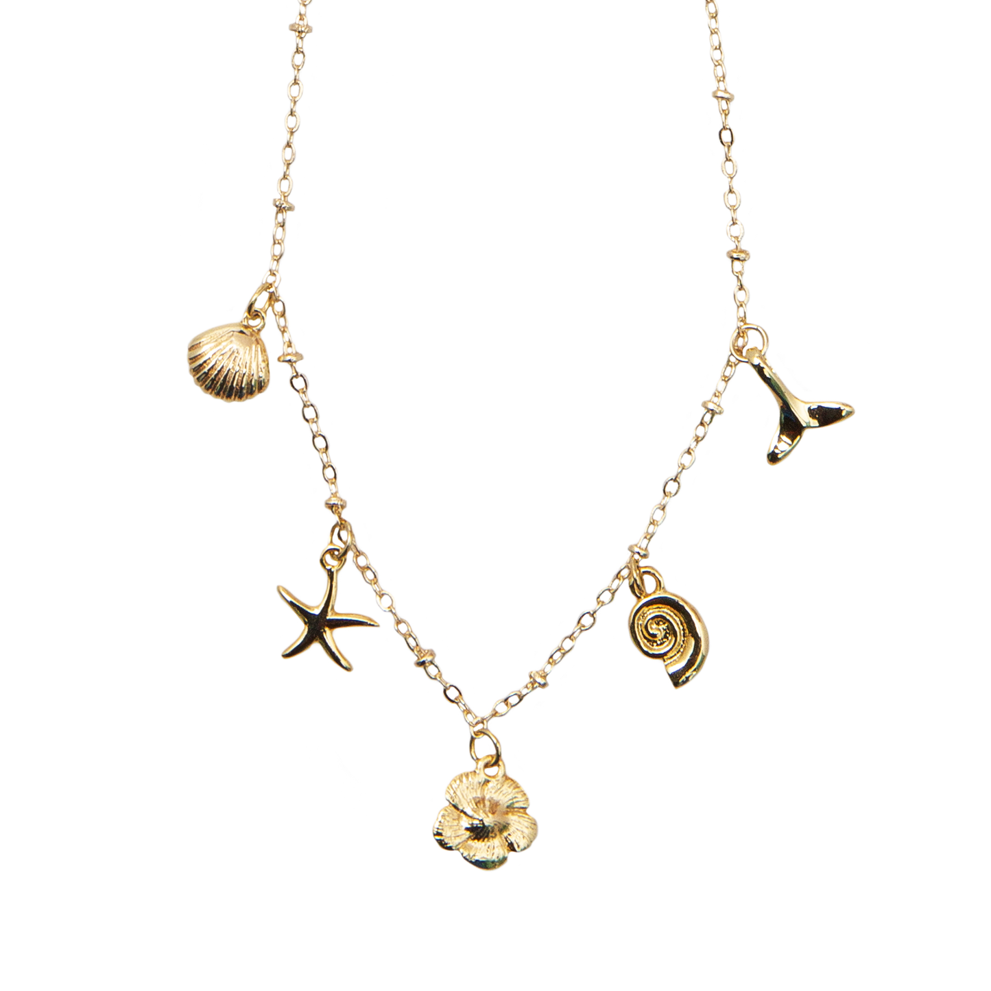 Ocean Treasures Charm Necklace