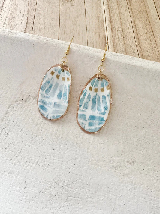 The Folly Oyster Shell Earrings