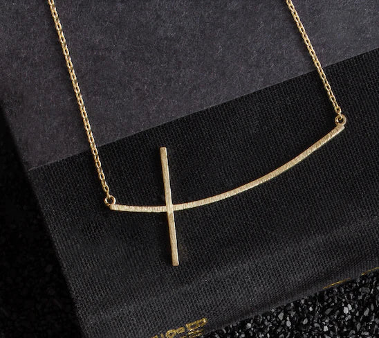 Large Brushed Side Cross
