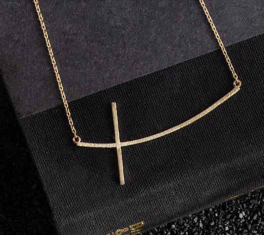 Large Brushed Side Cross