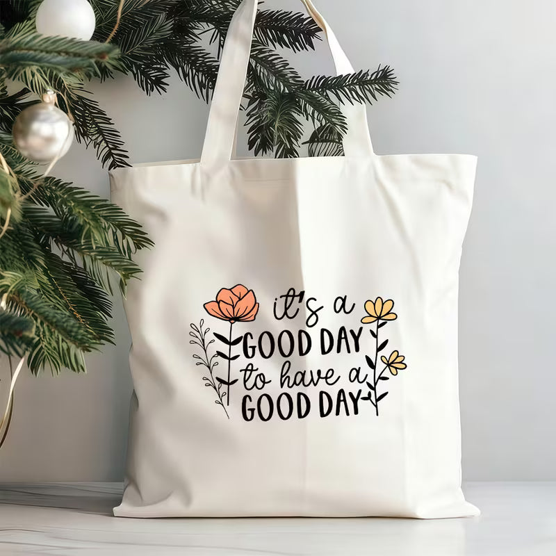 Good Day Canvas Tote