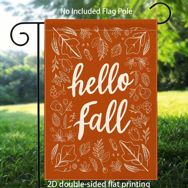 Fall Garden Flags