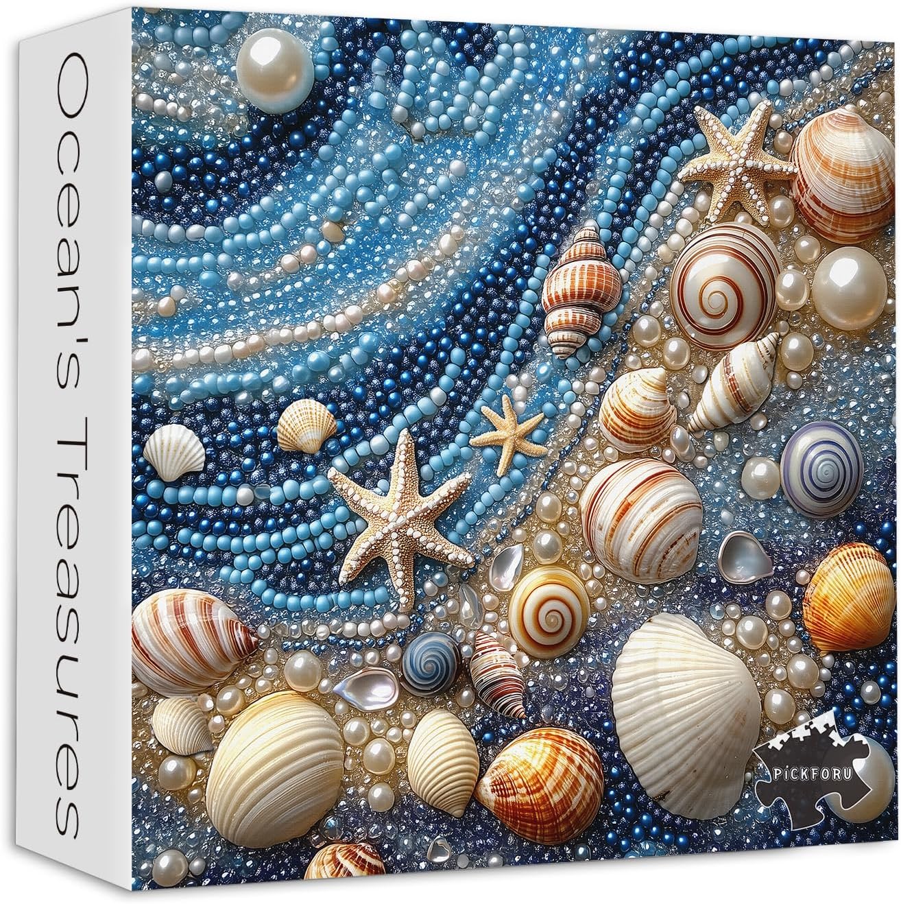 Beach Shells & Jewels Puzzle 1000 Piece Puzzle