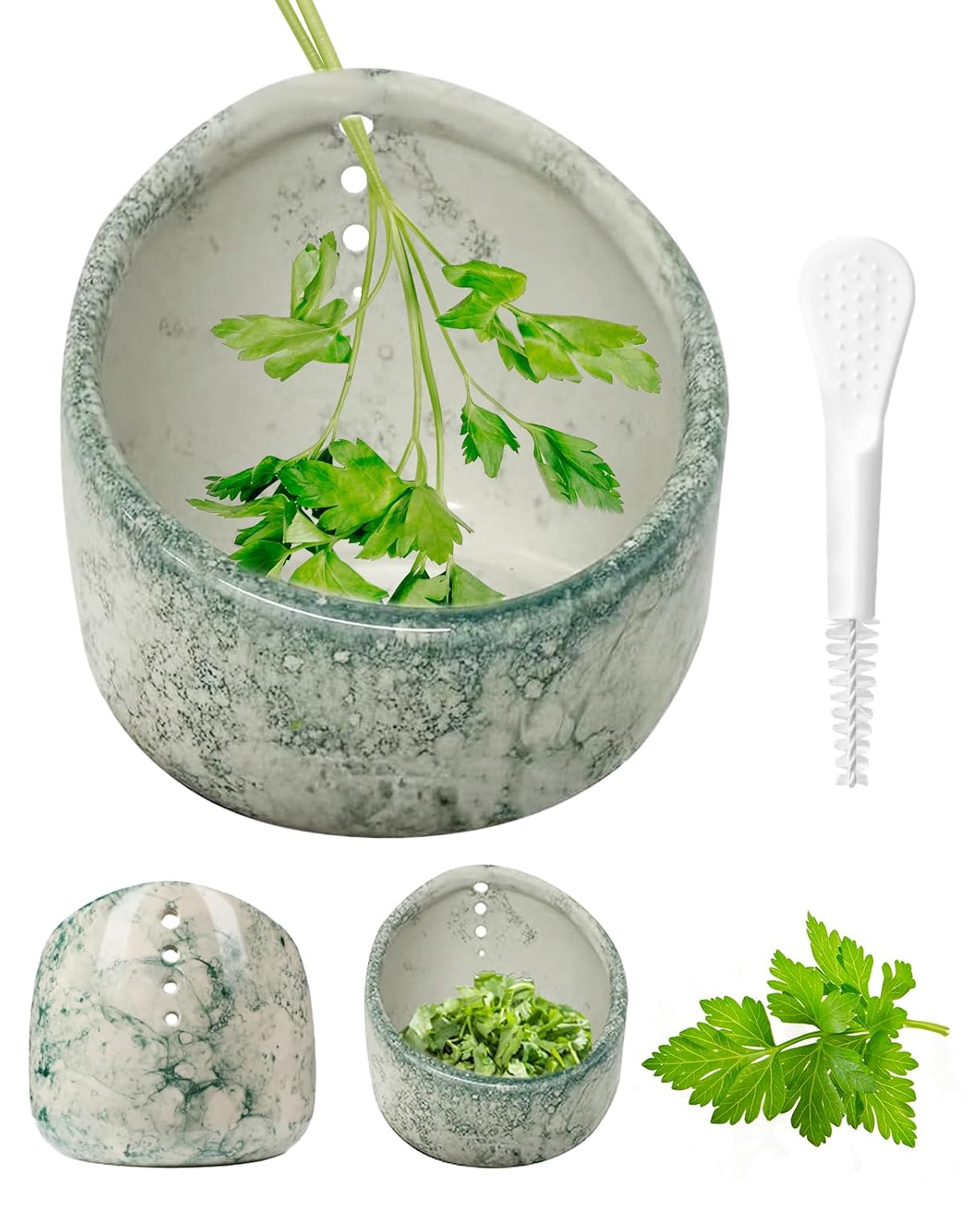 Ceramic Herb Stripper
