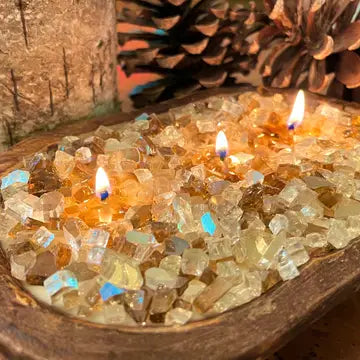 Nice as Spice "fire pit" flickering candle