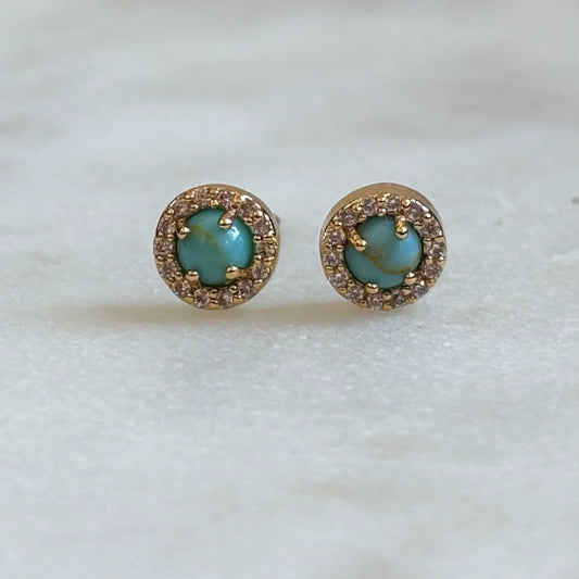 Turquoise Stud Earring