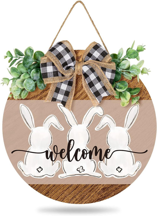 Welcome Easter Door Decor